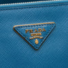 Prada Medium Bicolor Saffiano Lux Galleria Double Zip Satchel Secondhand