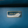 Prada Medium Bicolor Saffiano Lux Galleria Double Zip Satchel Secondhand