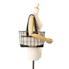 Secondhand Burberry House Check Canvas Tote