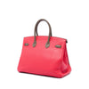 Hermès Tricolor Clemence and Swift Birkin Cascade Retourne 35 Secondhand