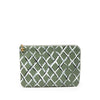 Chanel Paris Greece Painted Leather Clutch Secondhand