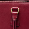 Prada Saffiano Lux Galleria Double Zip Front Pocket Satchel Secondhand