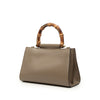 Gucci Mini Calfskin Web Bamboo Nymphaea Satchel Secondhand