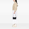 Prada Tessuto Studded Etiquette Shoulder Bag Secondhand