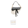 Secondhand Dior Mini Bicolor Calfskin Saddle Bag