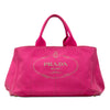 Prada Canvas Canapa Logo Tote Secondhand