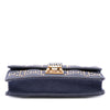 Dior Denim Cannage Studded DiorAddict Wallet on Chain Secondhand
