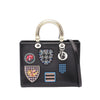 Dior Large Calfskin Patch Embellished Lady Dior Secondhand