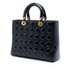 Dior Large Patent Cannage Lady Dior Secondhand