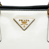 Prada Medium Spazzolato Leather Open Promenade Satchel Secondhand