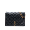 Saint Laurent Small Quilted Lambskin Becky Chain Shoulder Bag Secondhand