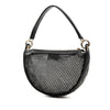 Chanel CC Mesh and Quilted Shiny Lambskin Chain Hobo Secondhand
