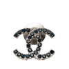 Chanel CC Brass and Strass Pin Brooch Secondhand