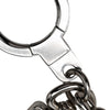 Louis Vuitton Stainless Steel LV Initials Key Holder And Bag Charm Secondhand