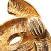 Chanel CC Gold Plated Quilted Clip on Earrings Secondhand