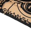 Chanel CC Cotton Geometric Print Shawl Secondhand