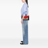 Celine Large Tricolor Leather Pocket Envelope Flap on Chain Secondhand