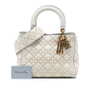 Dior Medium Lambskin Cannage Studded Supple Lady Dior Secondhand