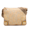 Fendi Zucchino Canvas F Charm Crossbody Secondhand