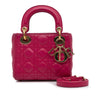 Dior Mini Lambskin Cannage Lady Dior Secondhand