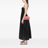 Valentino Leather Rockstud Va Va Voom Clutch on Chain Secondhand