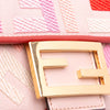 Fendi Zucca Embroidered Canvas Baguette Satchel Secondhand