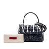 Secondhand Valentino Lambskin VLTN Candystud Top Handle Bag