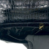 Ferragamo Embossed Leather Gancini Crossbody Secondhand