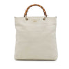 Gucci Tall Calfskin Bamboo Shopper Tote Secondhand