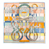 Hermès Della Cavalleria Double Face Silk Scarf 90 Secondhand