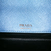 Prada Saffiano Lux Metal Bar Chain Crossbody Secondhand