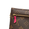 Louis Vuitton Monogram Christmas Animation Bears on Skis Pochette Weekend Chain Wallet Secondhand