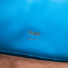 Fendi Suede and Leather Kan U Colorblock Satchel Secondhand
