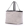 Bottega Veneta Large Wool and Calfskin Flip Flap Tote Secondhand