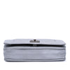Chanel Chevron Quilted Metallic Lambskin Mademoiselle Wallet On Chain Secondhand