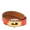 Hermès Leather Kelly Double Tour Bracelet Secondhand