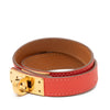 Hermès Leather Kelly Double Tour Bracelet Secondhand