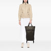 Fendi Zucca Canvas Foldable Jolly Trailer Rolling Cart Secondhand