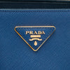 Prada Medium Bicolor Saffiano Lux Galleria Double Zip Satchel Secondhand