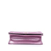 Dior Small Metallic Patent Microcannage Diorama Flap Secondhand