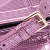 Dior Small Metallic Patent Microcannage Diorama Flap Secondhand