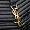 Saint Laurent Medium Chevron Lambskin Monogram Sulpice Bag Secondhand