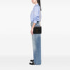 Saint Laurent Medium Chevron Lambskin Monogram Sulpice Bag Secondhand