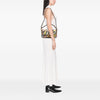 Secondhand Fendi Zucca Canvas Embroidered Baguette Satchel