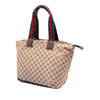 Gucci GG Canvas Web Tote Secondhand