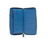 Prada Saffiano Zip Around Travel Organizer Wallet Secondhand