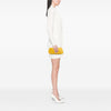 Chanel Satin Crystal Camellia Evening Frame Clutch Secondhand