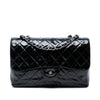 Secondhand Chanel Jumbo Classic Crinkled Patent Single Flap