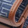 Fendi Zucca Denim Double Baguette Crossbody Secondhand