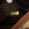Burberry Haymarket Check Coated Canvas Boston Bag Secondhand